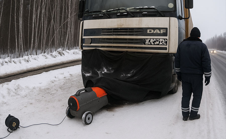 Почему не заводится грузовик зимой — причины и пошаговая проверка