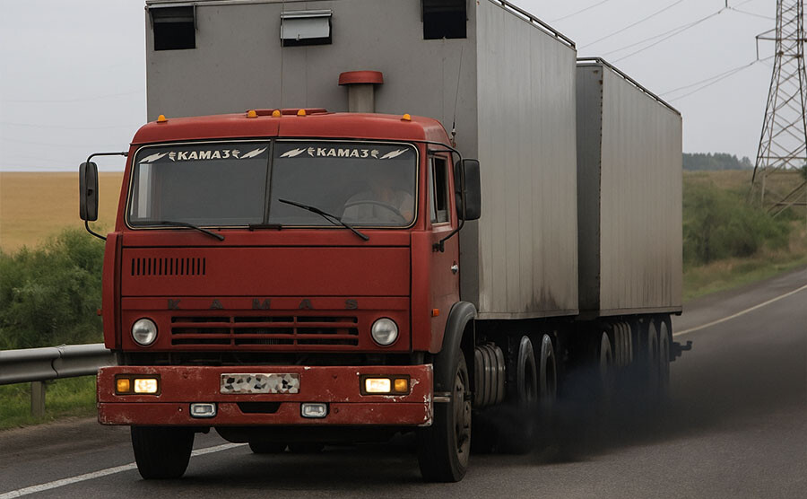 Почему дымит дизельный двигатель грузовика — белый, синий или чёрный дым: причины и решения